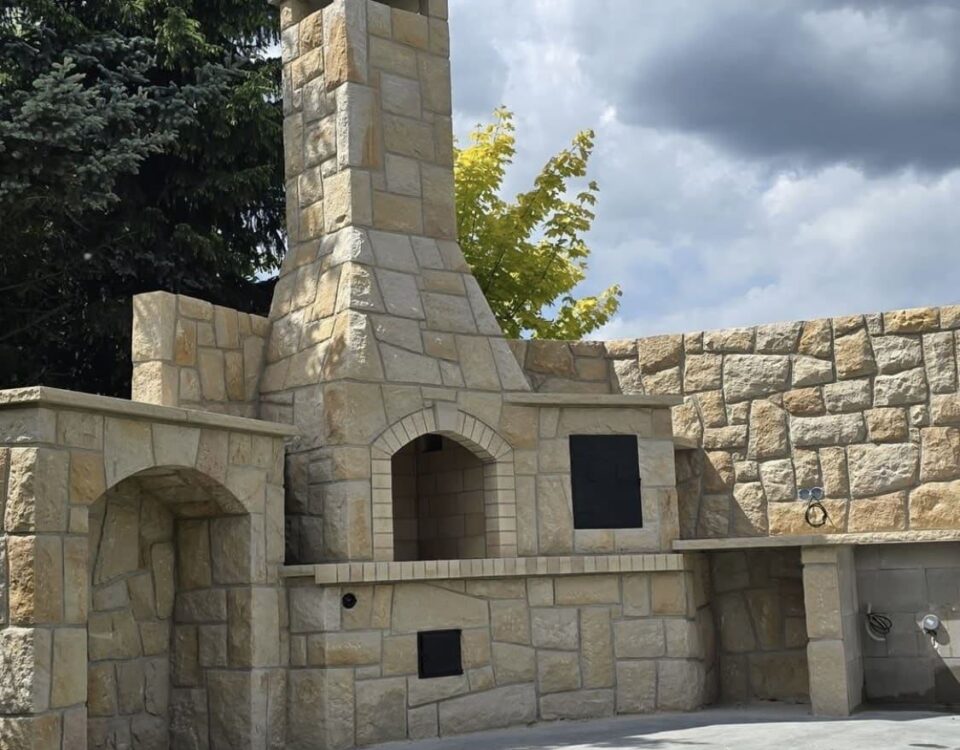 práce s kamenem pískovec