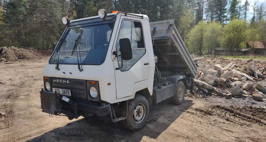 Přeprava stavebního materiálu