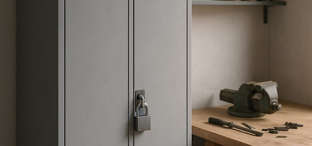 Plechové skrine v archíve, dielni aj šatni: kedy sa oplatia a čo si všímať pri výbere - featured 23