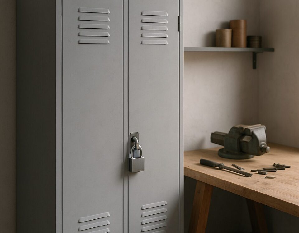 Plechové skrine v archíve, dielni aj šatni: kedy sa oplatia a čo si všímať pri výbere - featured 23
