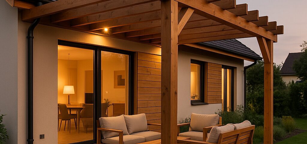 Pergoly z dreva ako prirodzené rozšírenie obytného priestoru v záhrade - featured 64