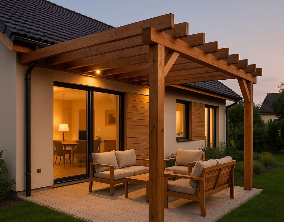 Pergoly z dreva ako prirodzené rozšírenie obytného priestoru v záhrade - featured 64