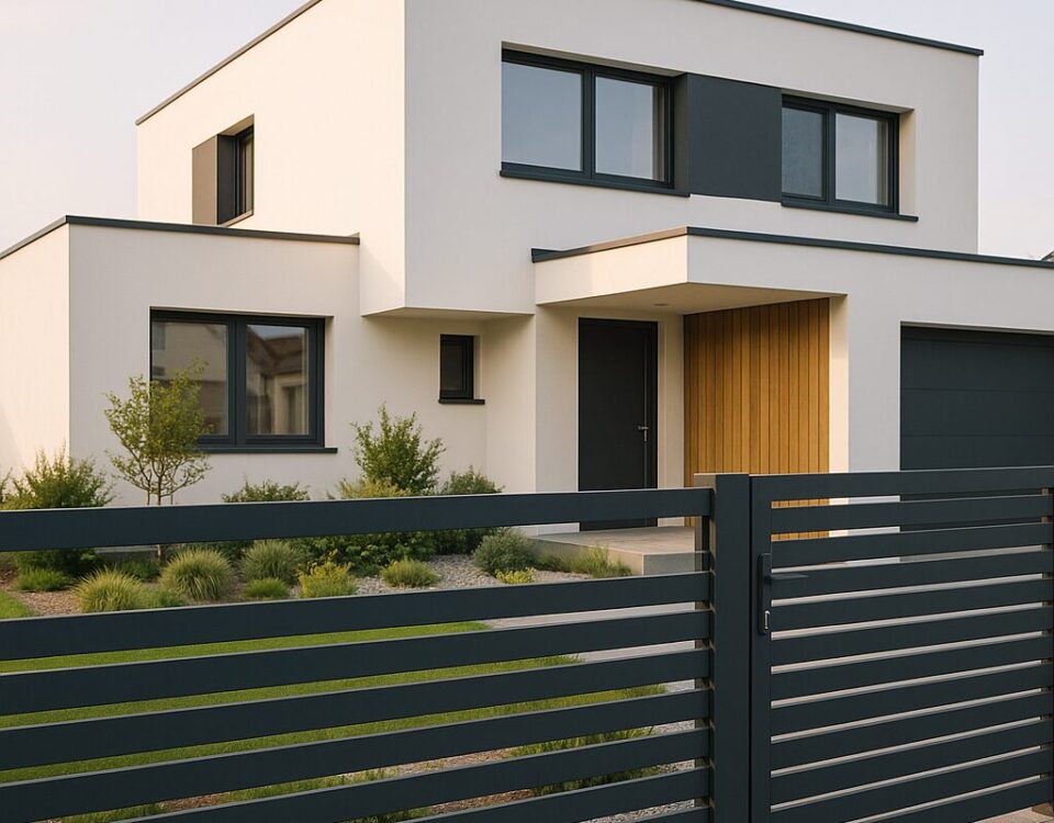 Hliníkové ploty: bezúdržbové moderné oplotenie, ktoré ladí s domom aj životným tempom - featured 87