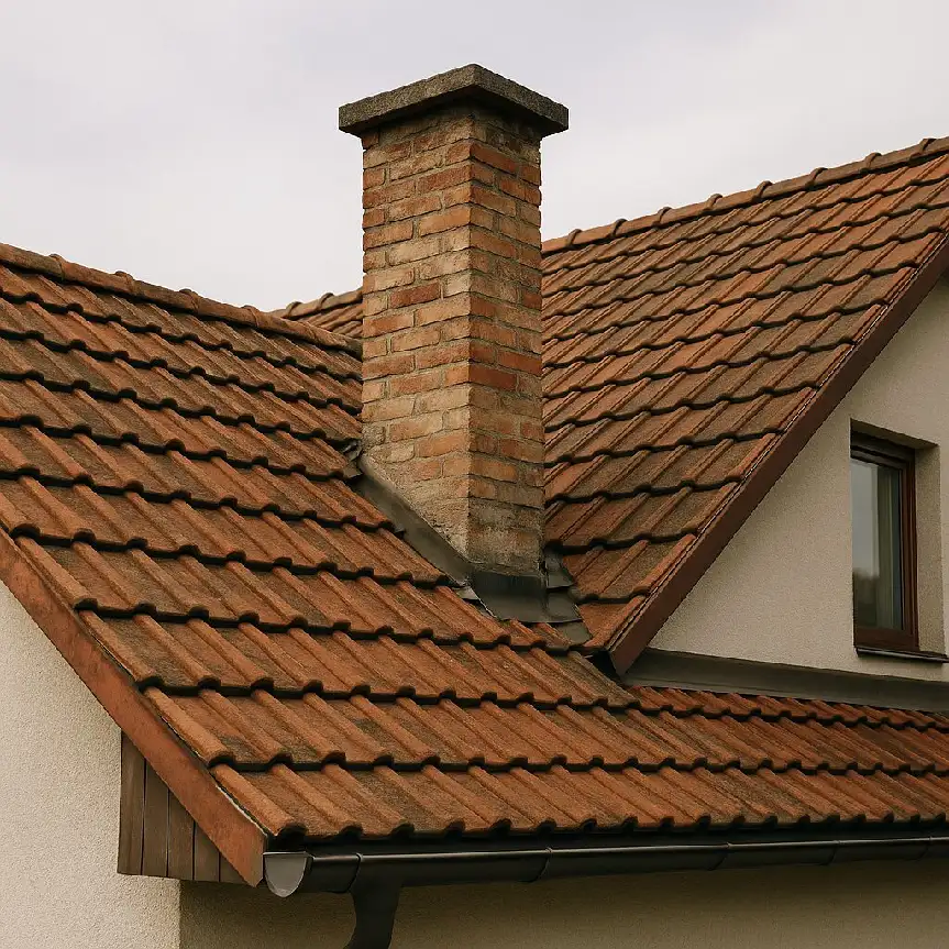 Pôvodný komín na dome