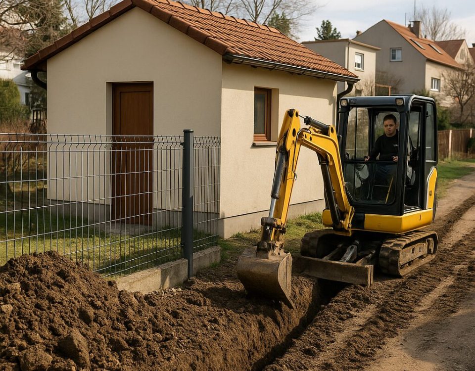 Ruční a strojní výkopové práce: kdy je lepší zvolit jaké řešení? - featured 14
